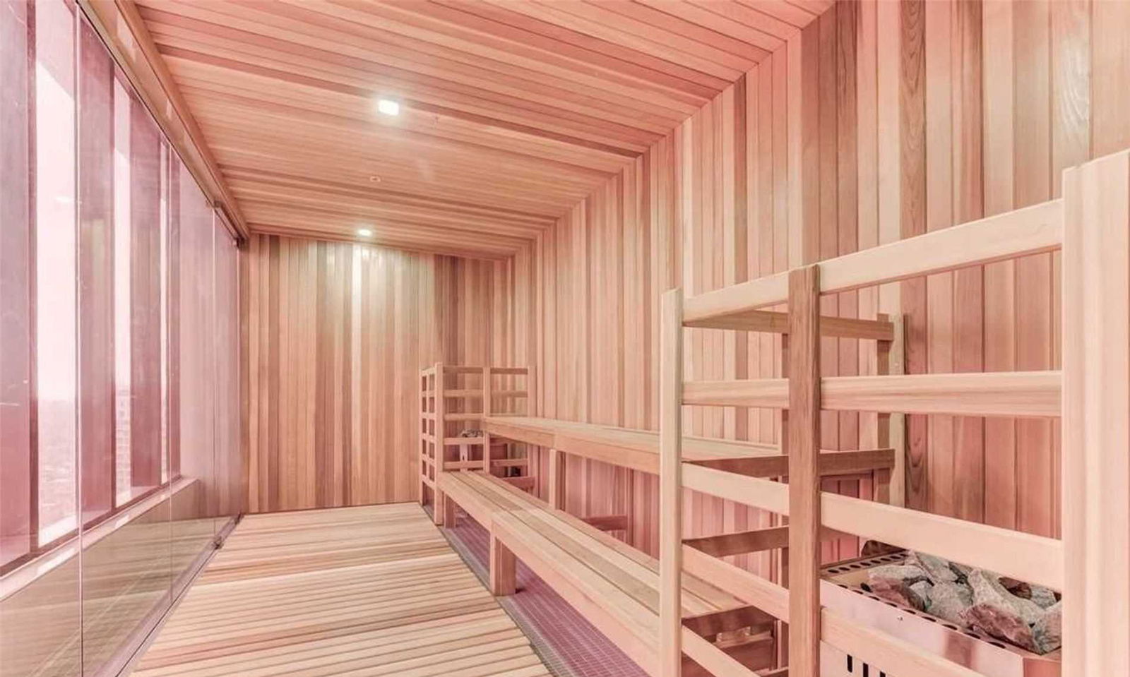 Sauna — E Condos, Midtown, Toronto