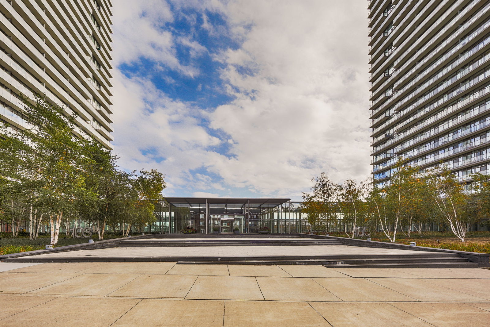 Patio — NXT II Condos, West End, Toronto