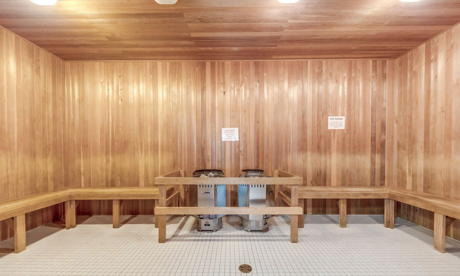 Sauna — FLY Condos, Downtown, Toronto