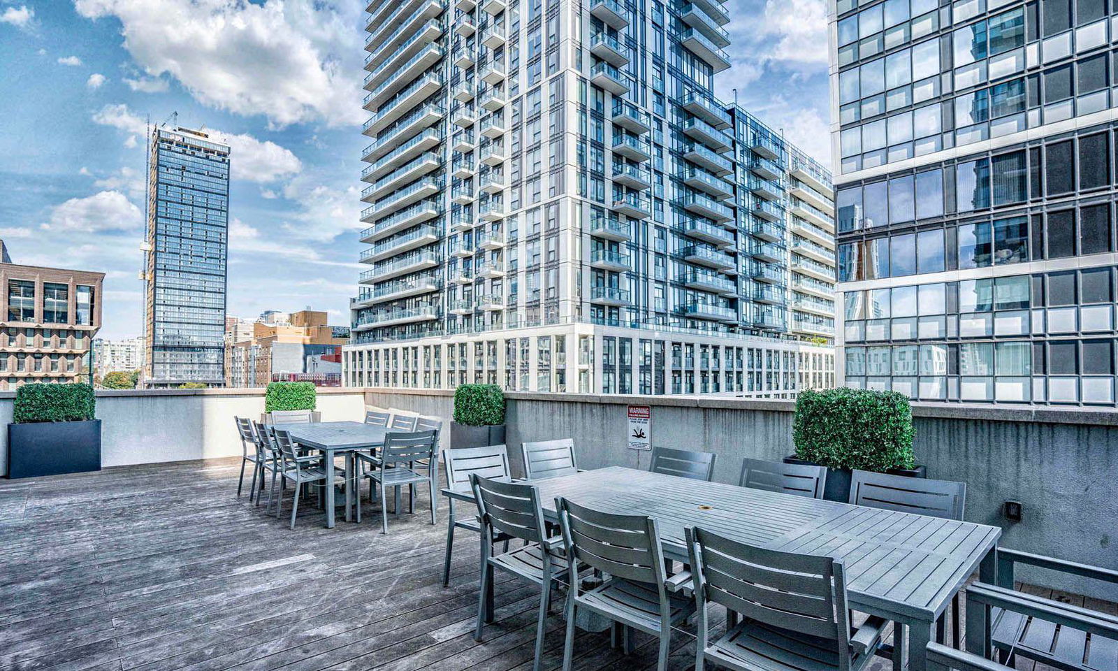 Rooftop Deck — PACE Condos, Downtown, Toronto