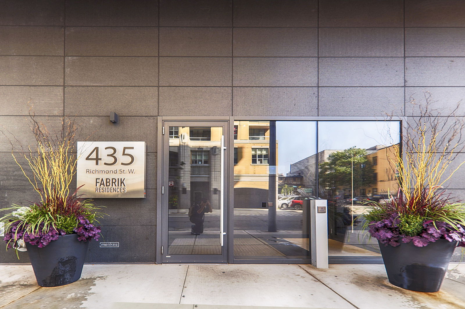 Entrance — Fabrik Condos, Downtown, Toronto