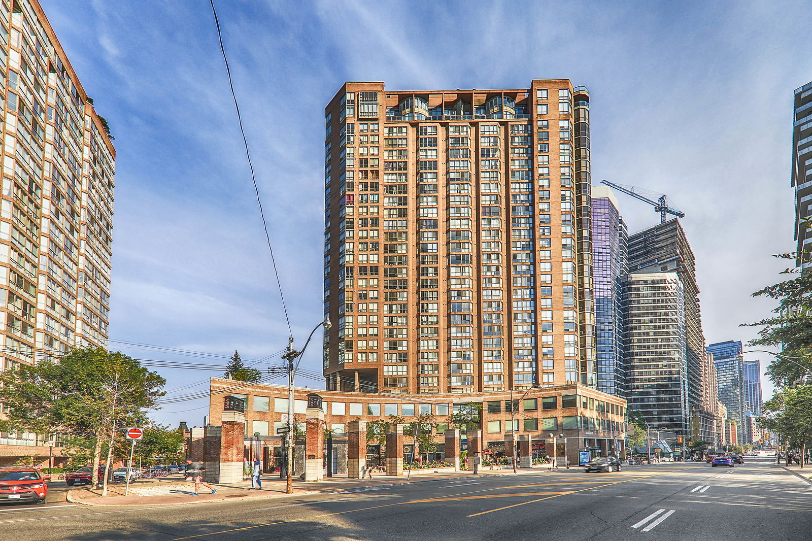 Exterior Facade — Polo Club II Condos, Downtown, Toronto