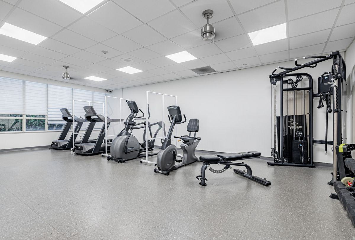 Gym — 7 Townsgate Condos, Vaughan, Toronto