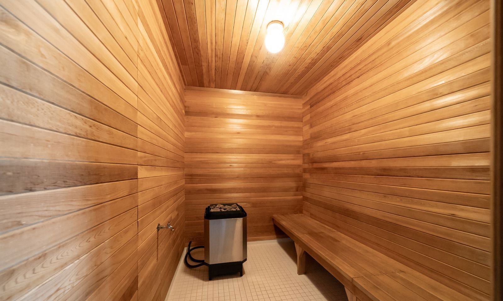 Sauna — The Royalton Condos, Downtown, Toronto