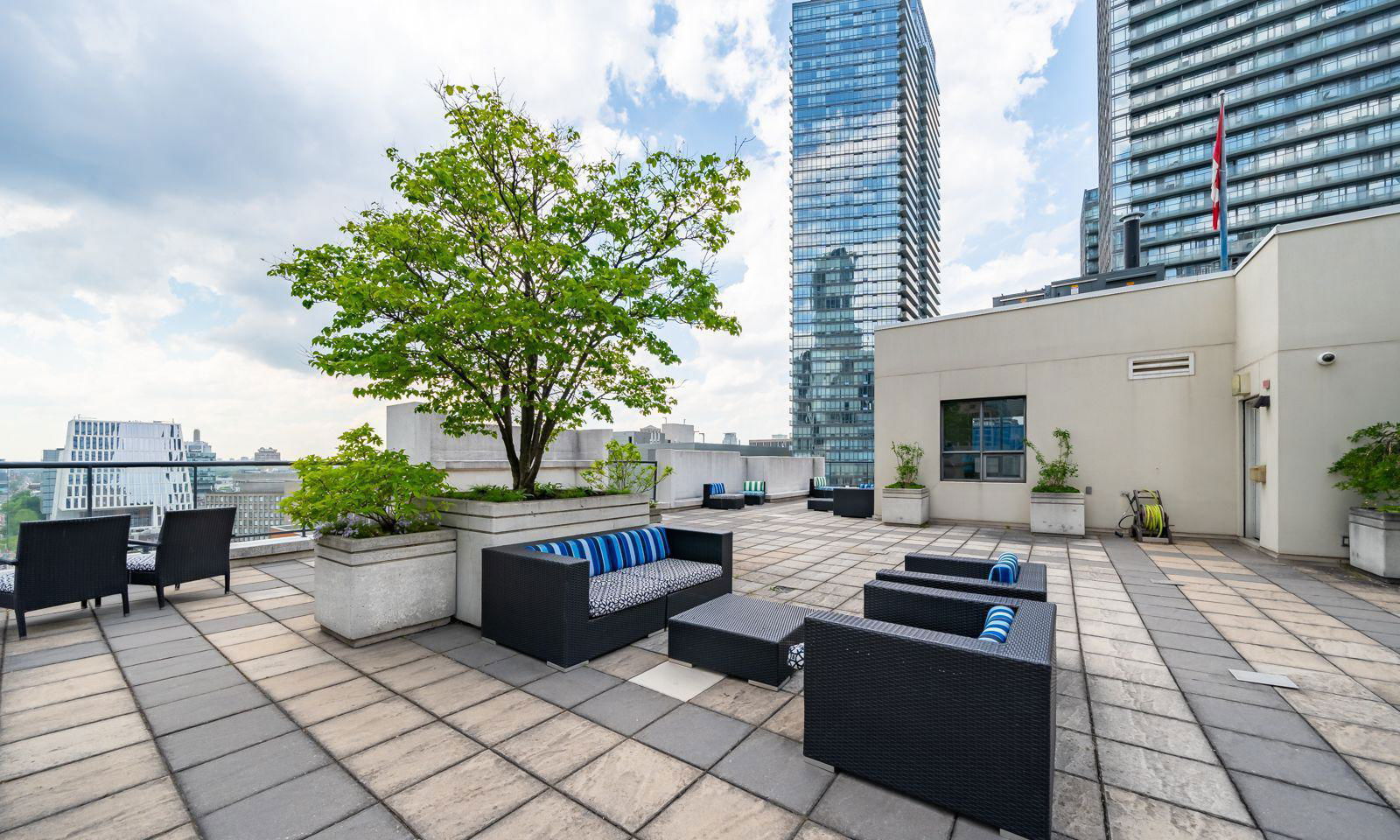 Rooftop Deck — The Royalton Condos, Downtown, Toronto