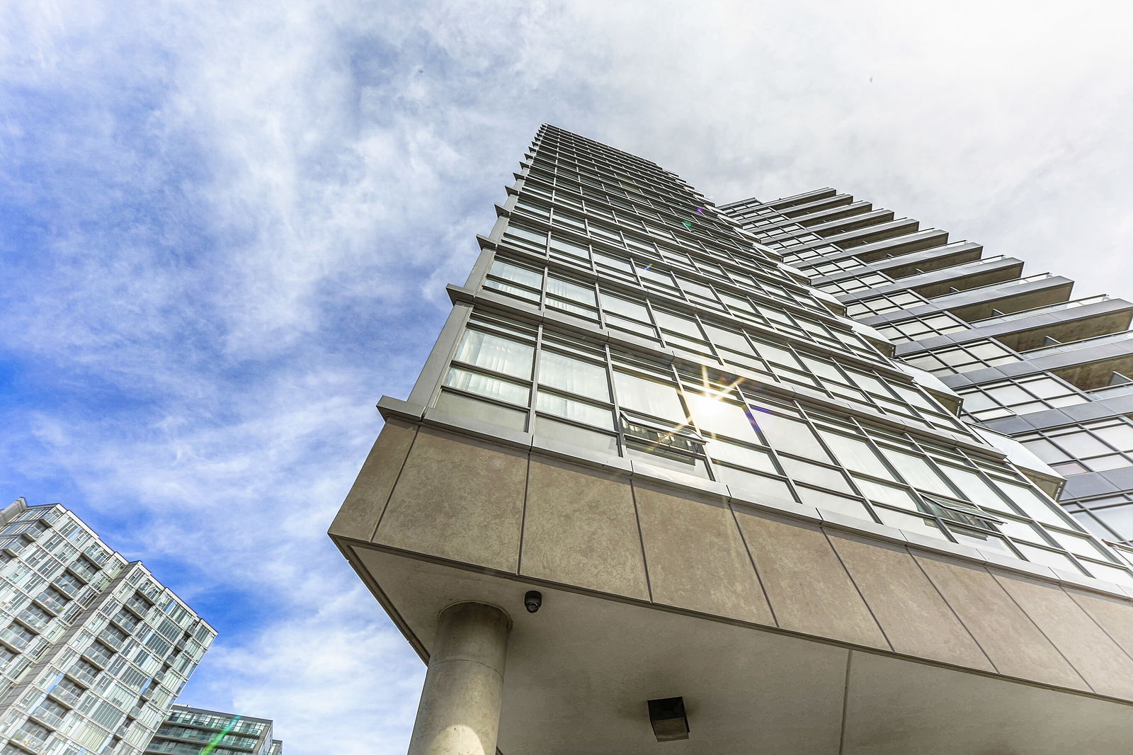 Exterior Sky — The Bridge, West End, Toronto