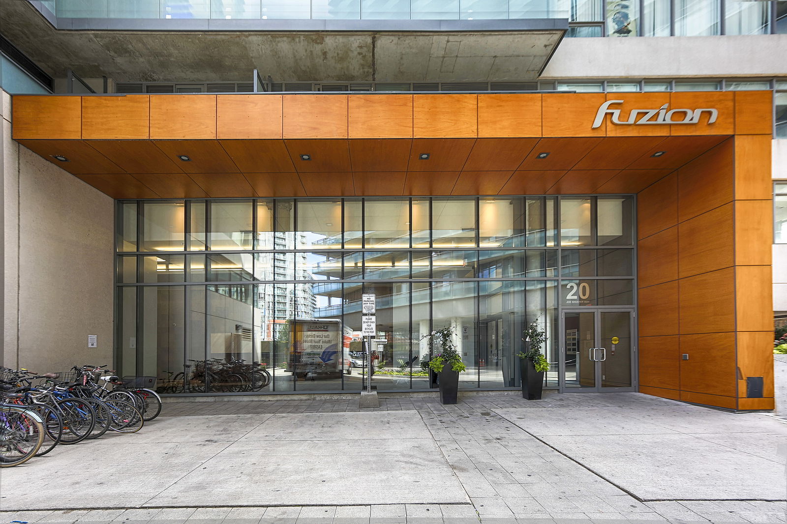 Entrance — Fuzion, West End, Toronto