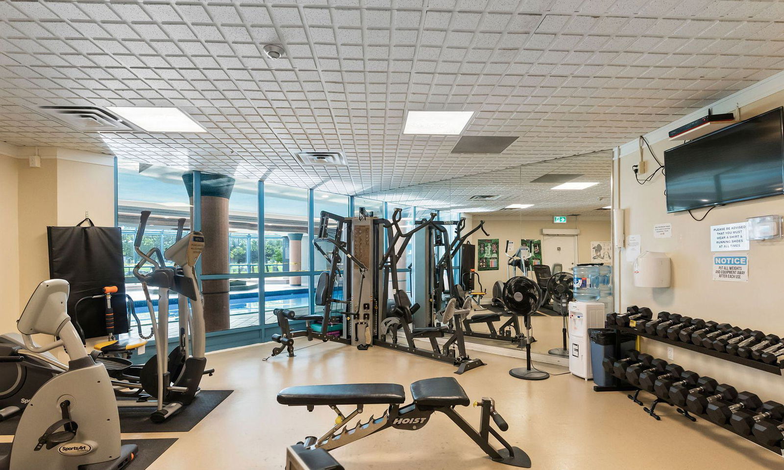 Gym — Sailwinds Condos, Whitby, Toronto