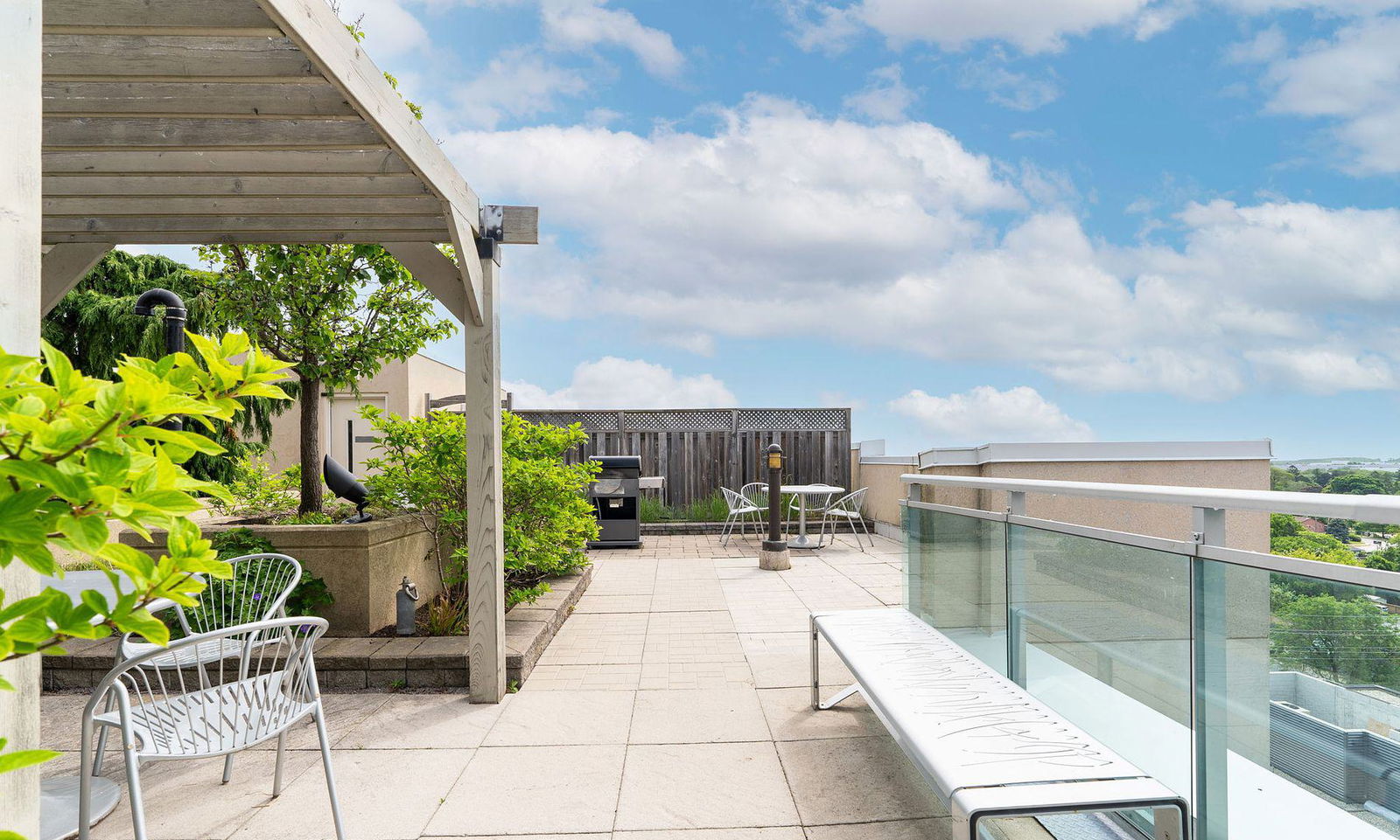 Rooftop Deck — The Rowe Condos, Whitby, Toronto