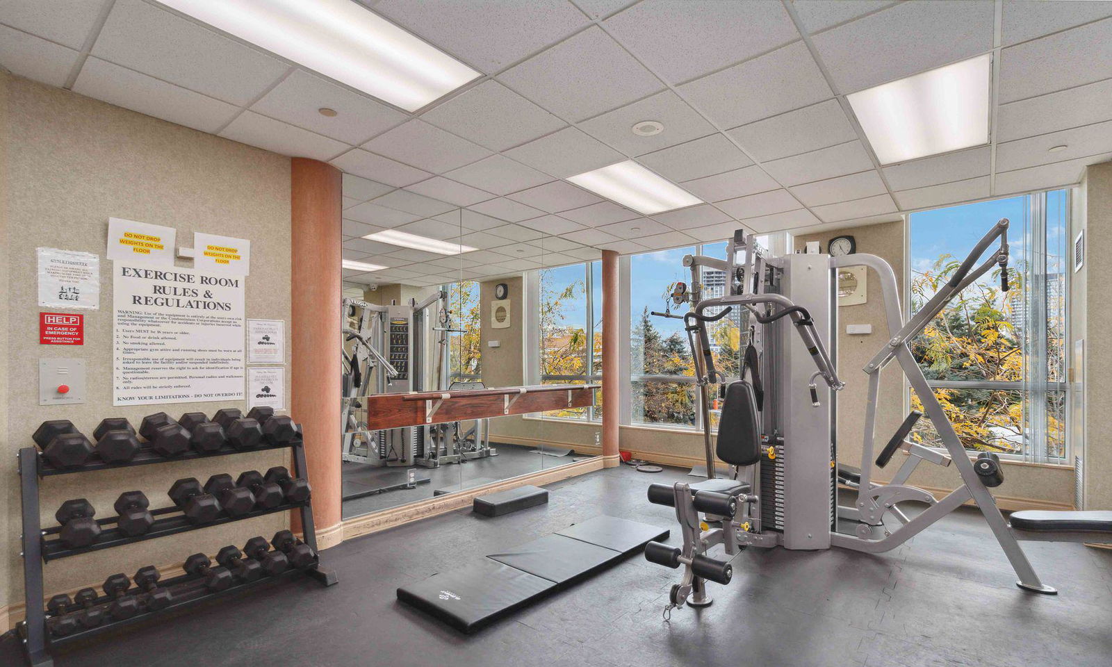 Gym — Parkway Place III Condos, Mississauga, Toronto