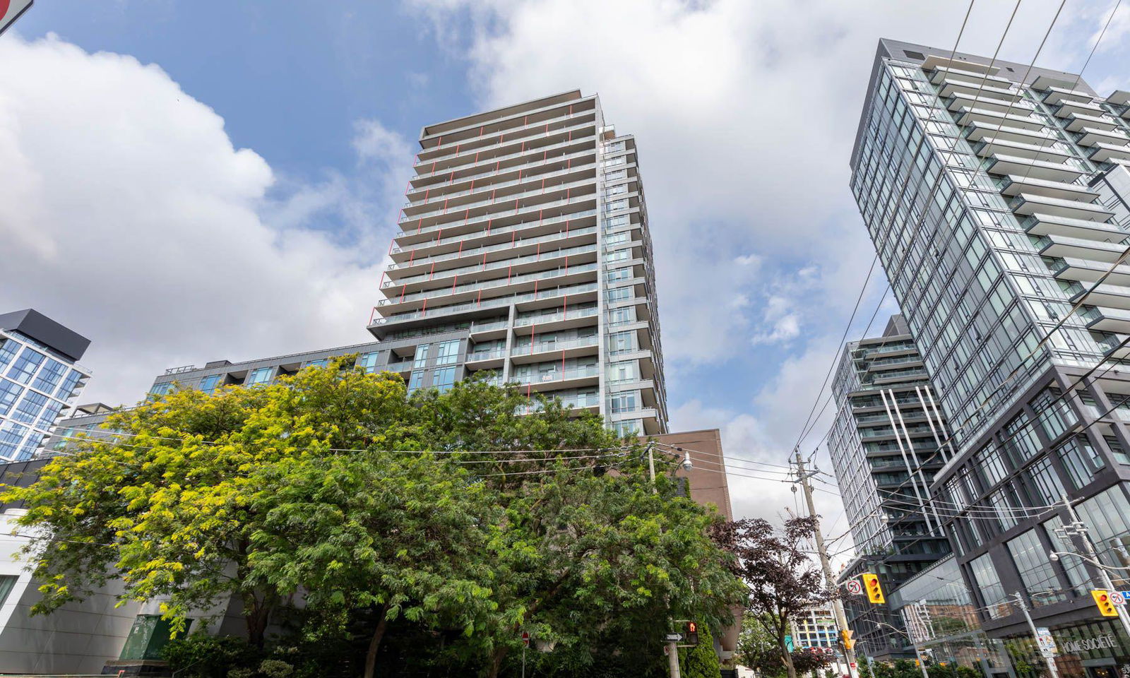 Exterior Side — East United Condos, Downtown, Toronto