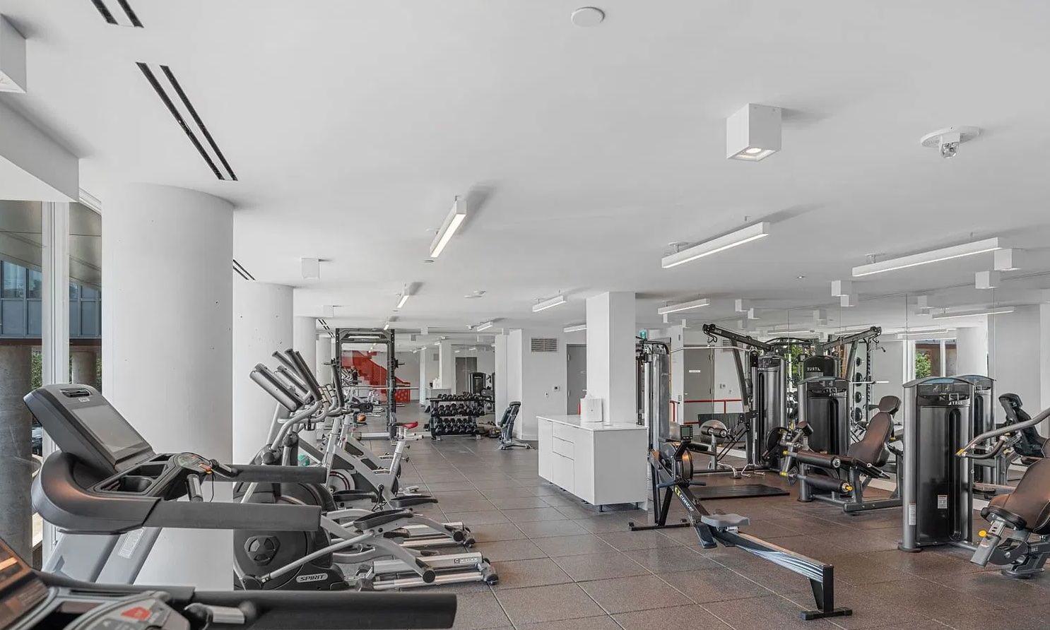 Gym — East United Condos, Downtown, Toronto