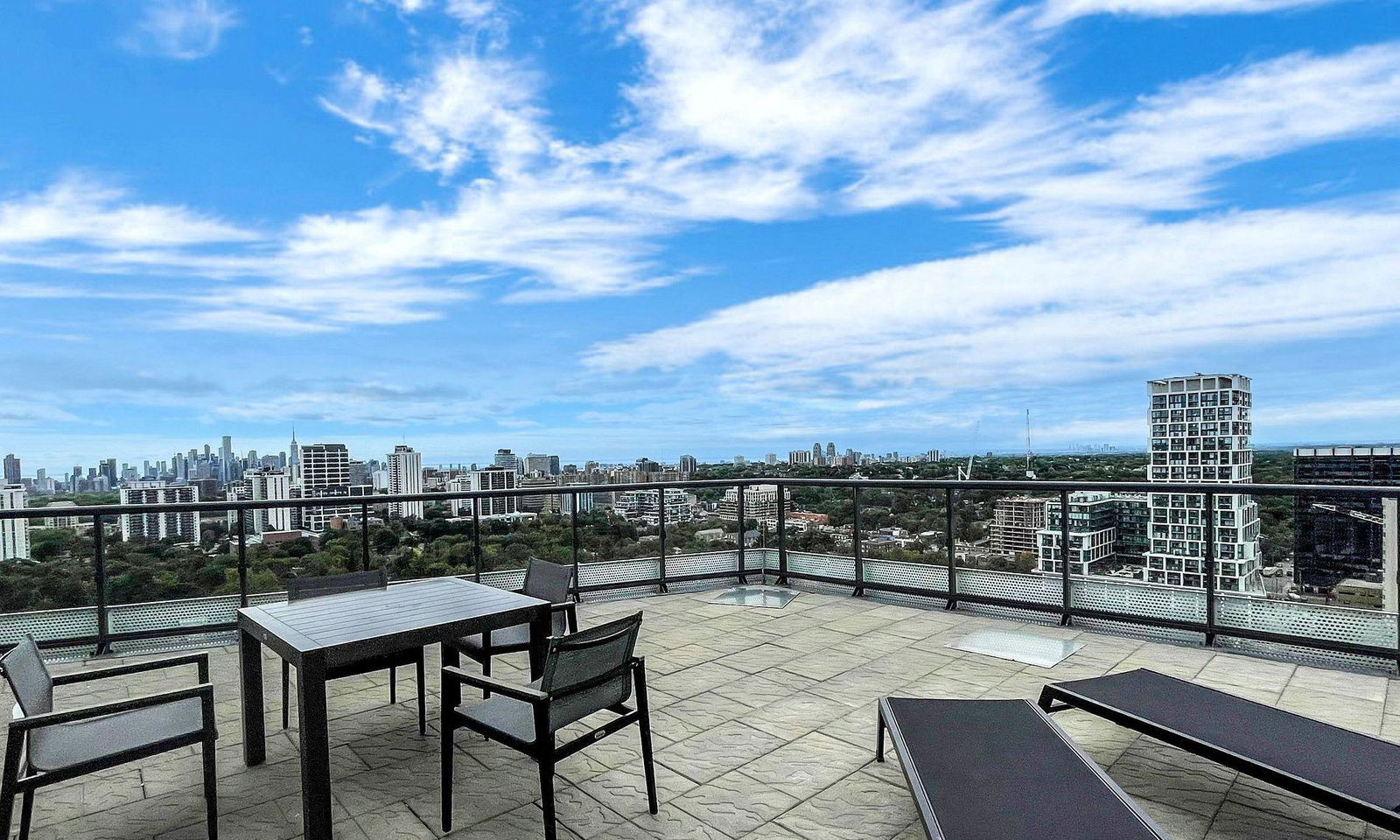 Rooftop Deck — Distinction Condos, Midtown, Toronto