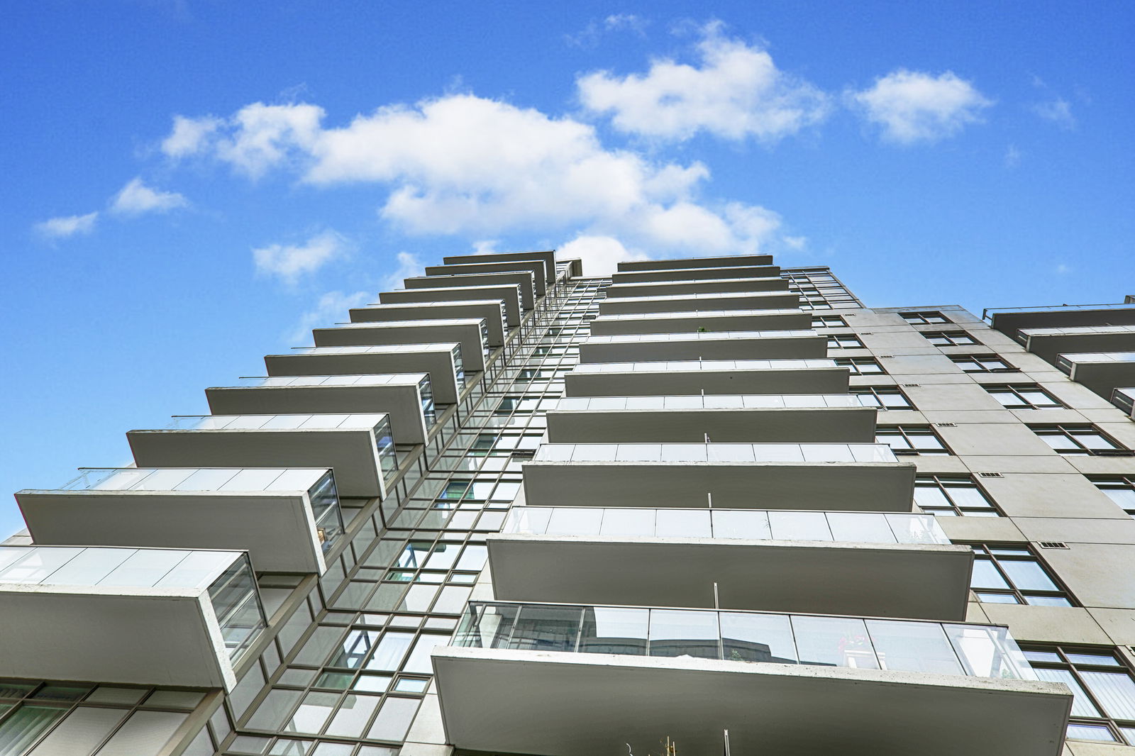 Exterior Sky — Upside Down Condos, West End, Toronto