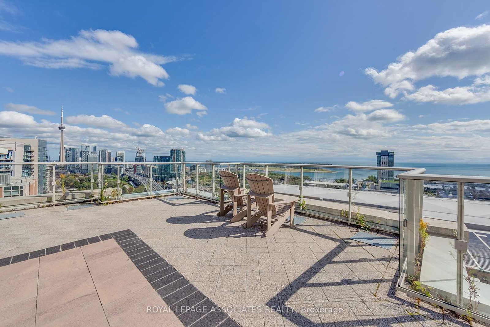 Rooftop Deck — Liberty Lakeview Towers, West End, Toronto