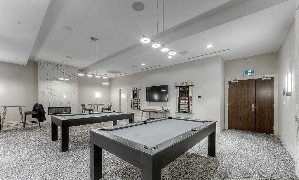 Game Room — Axiom Condos, Downtown, Toronto