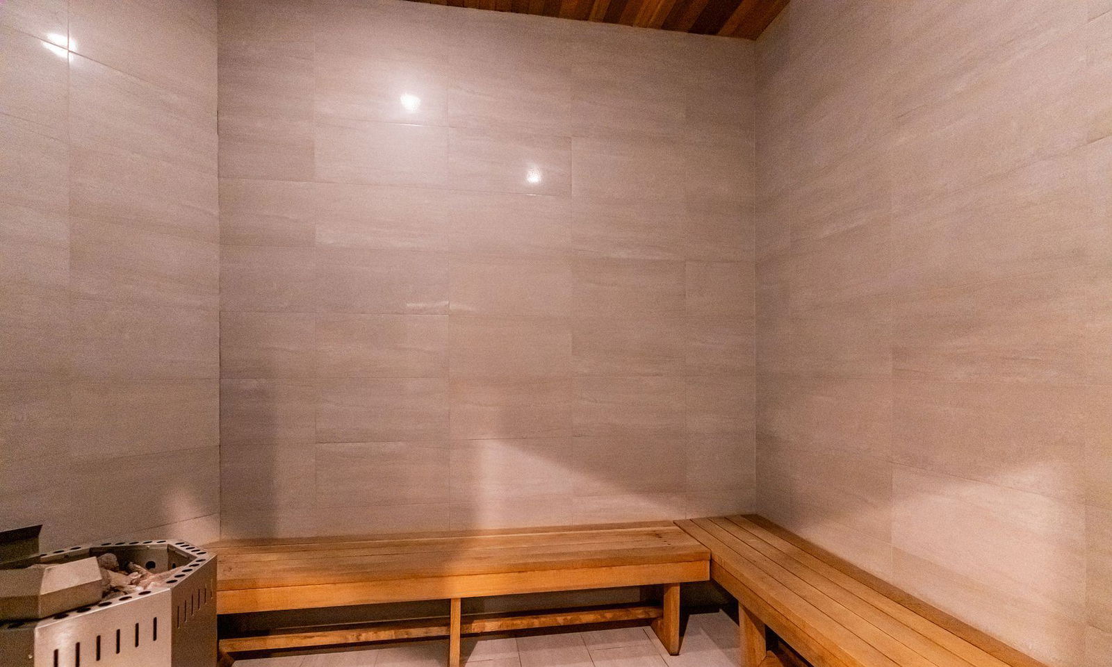 Sauna — Axiom Condos, Downtown, Toronto