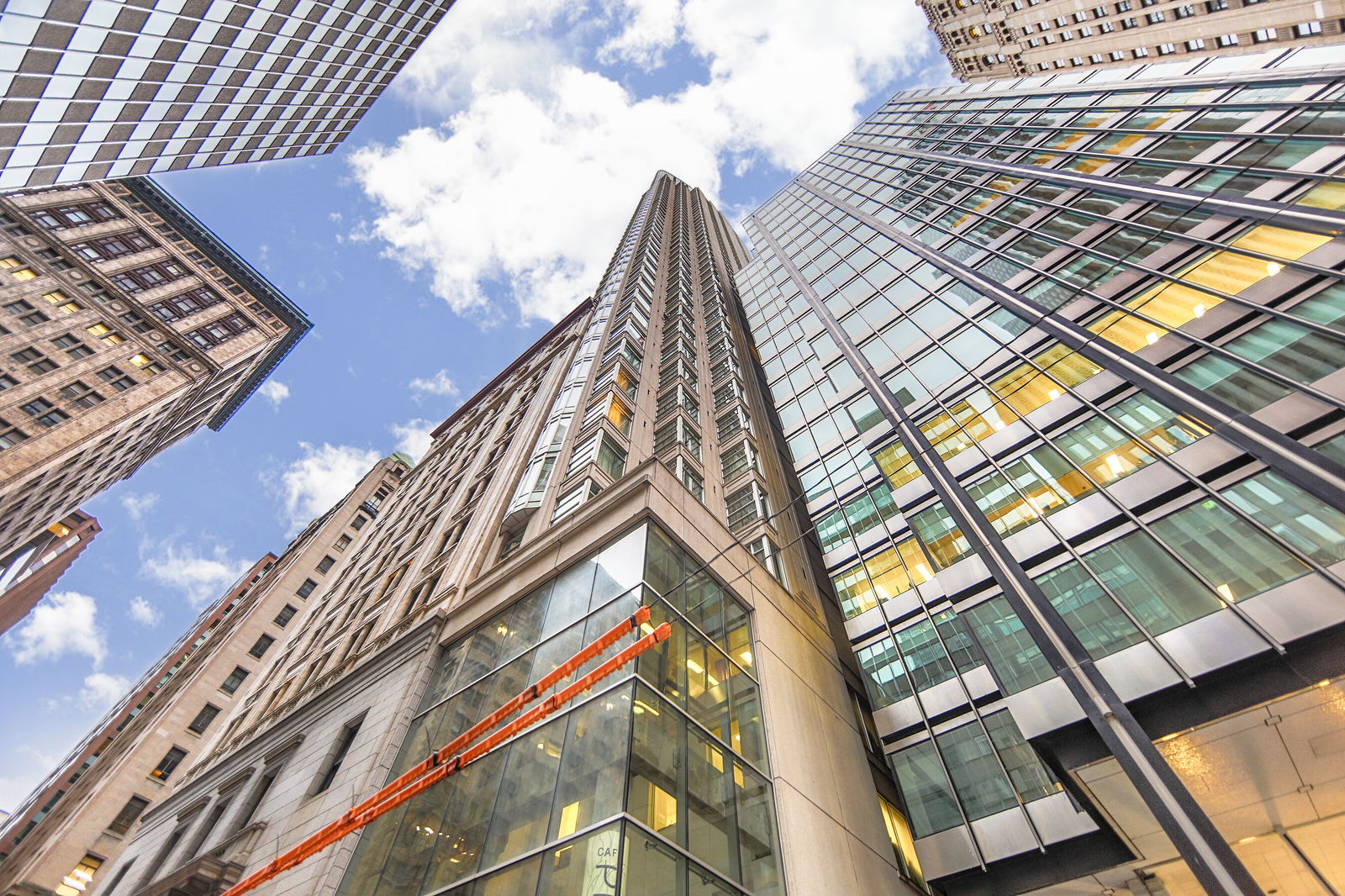 Exterior Sky — One King West Hotel & Residence, Downtown, Toronto