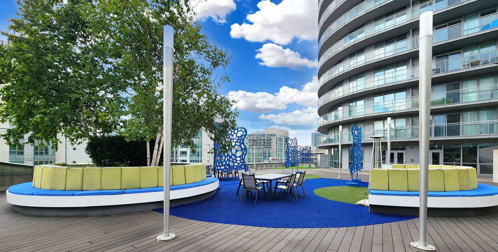 Rooftop Deck — Panorama Condos, Downtown, Toronto