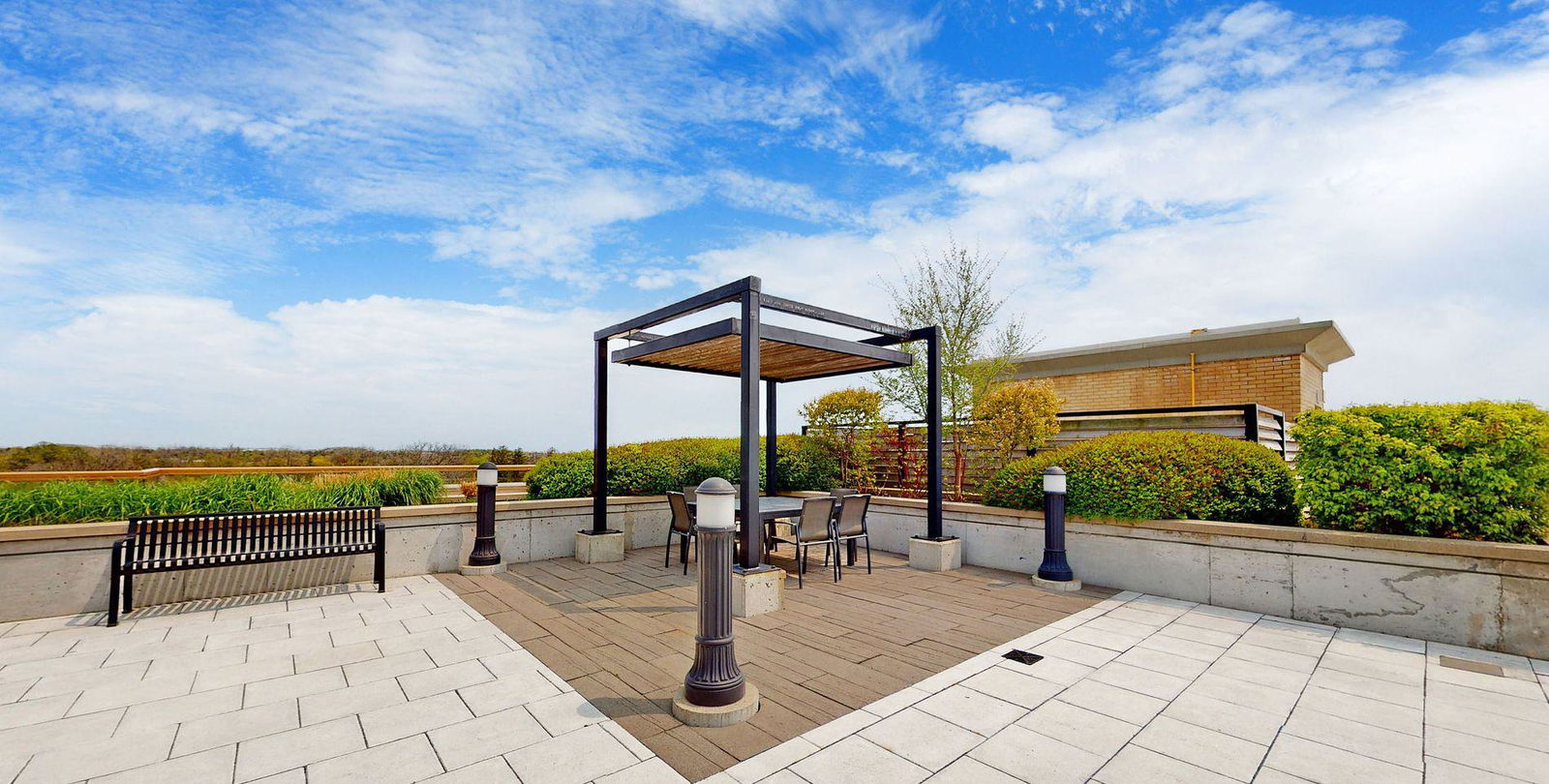 Rooftop Deck — 68 Main Street North Condos, Markham, Toronto