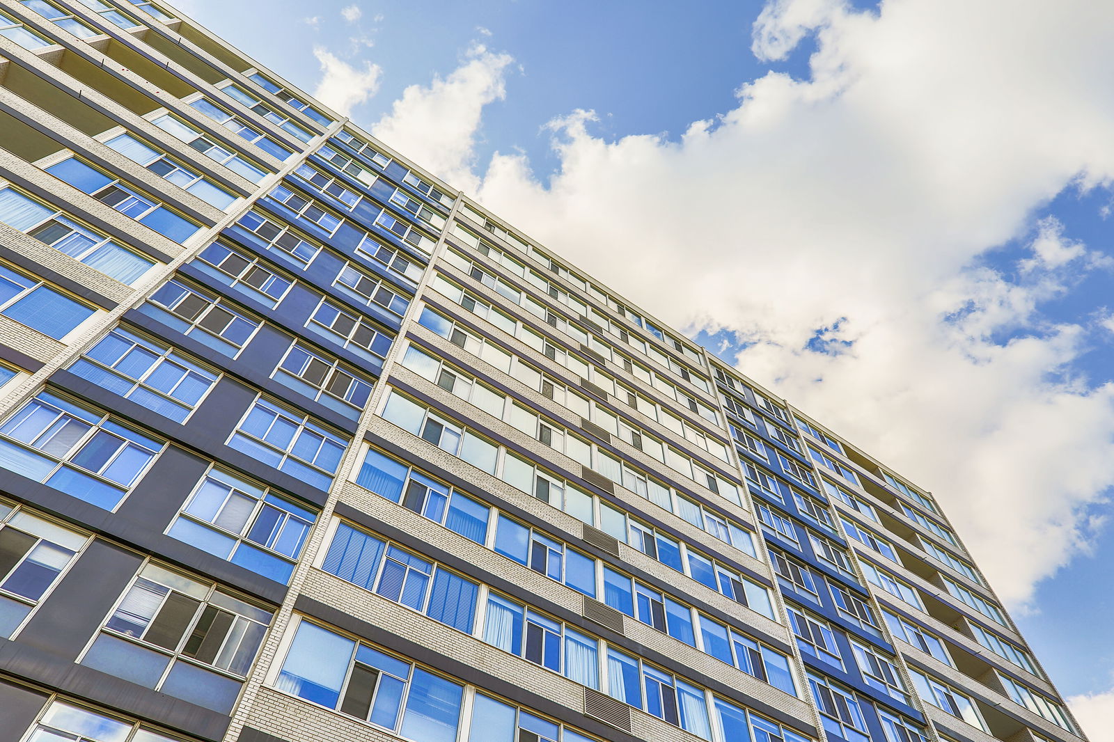 Exterior Sky — Kenair Apartments, Midtown, Toronto