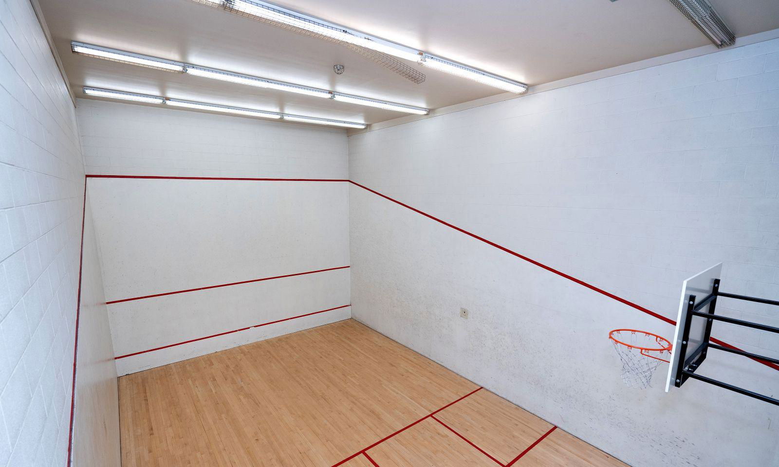 Squash Court — Walden Circle Townhomes, Mississauga, Toronto