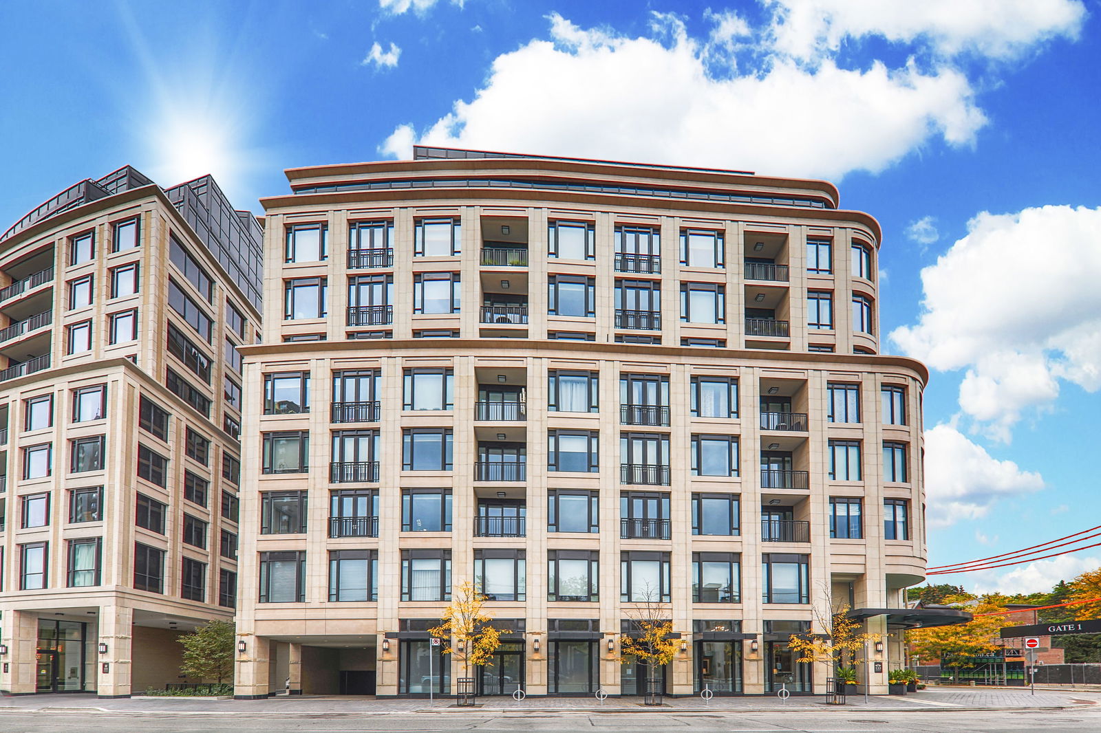 Exterior Facade — 133 Hazelton Residences, Downtown, Toronto