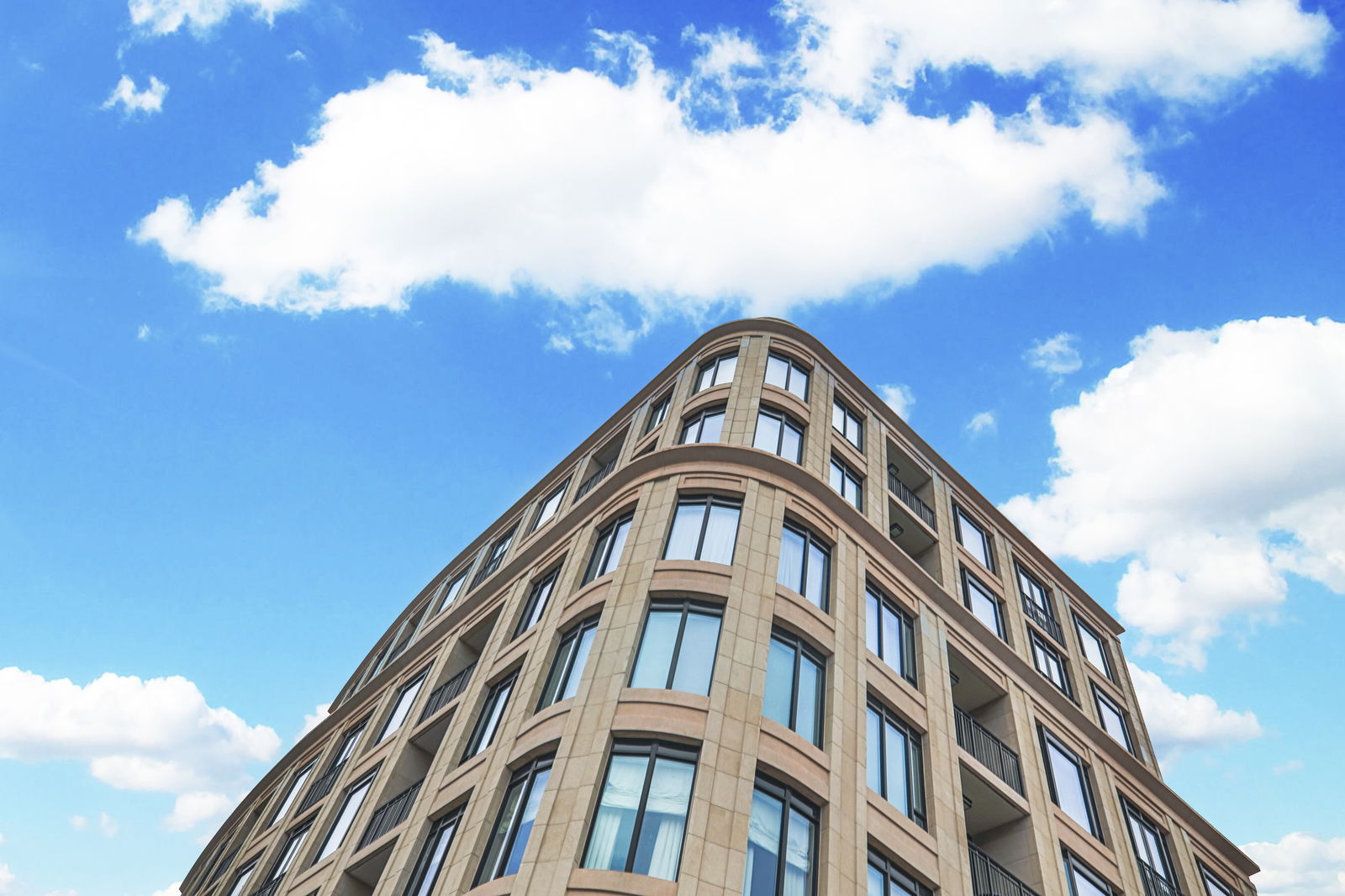 Exterior Sky — 133 Hazelton Residences, Downtown, Toronto