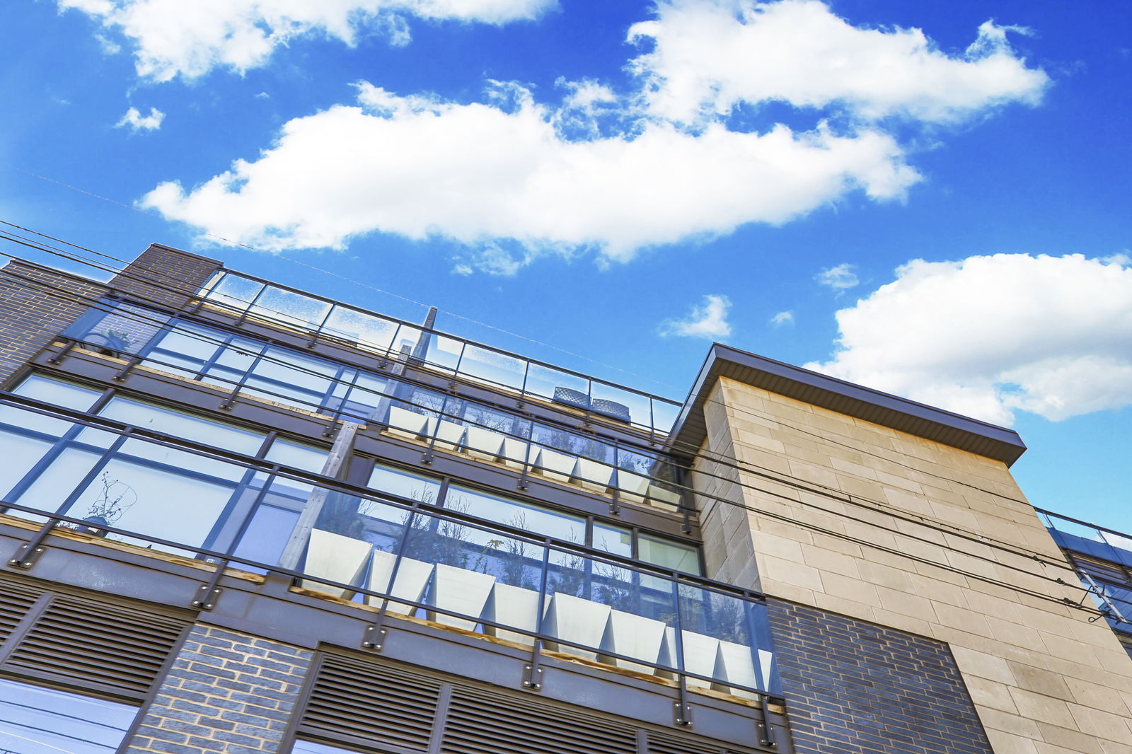 Exterior Sky — Annex Loft Houses, Downtown, Toronto