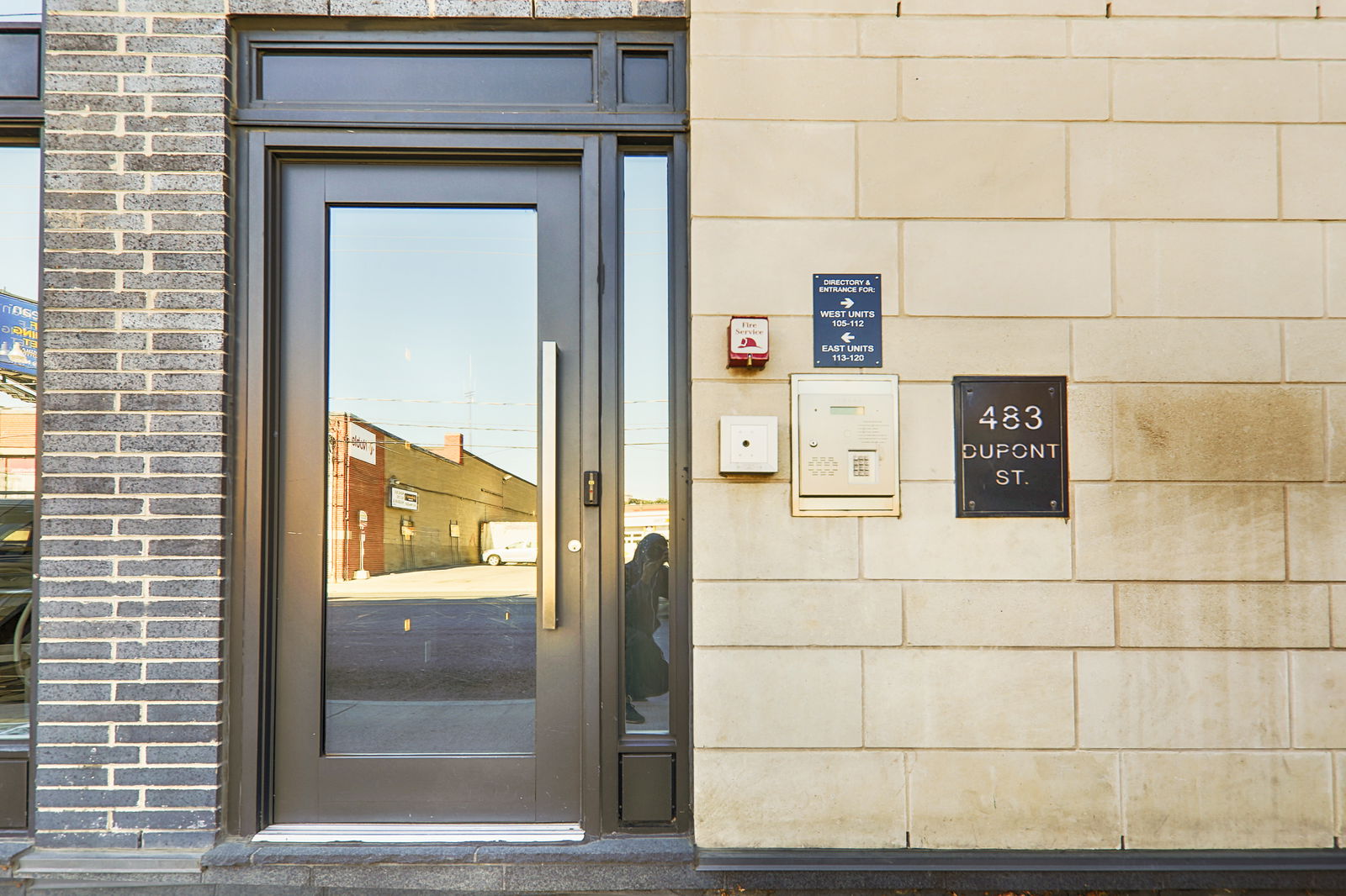 Entrance — Annex Loft Houses, Downtown, Toronto