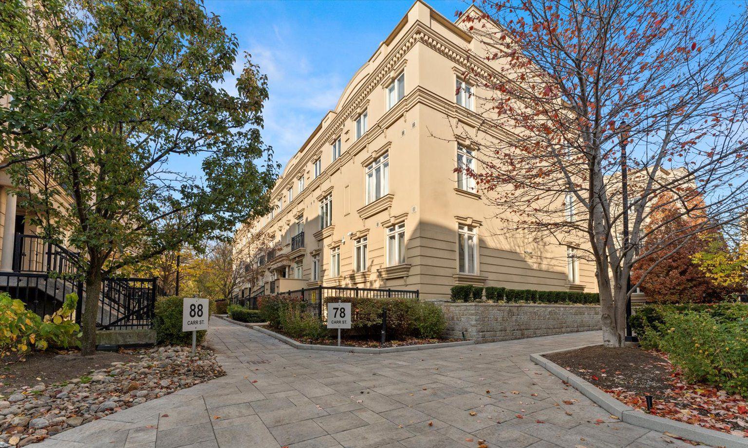 Exterior Side — The Gardens at Queen Townhouses, Downtown, Toronto