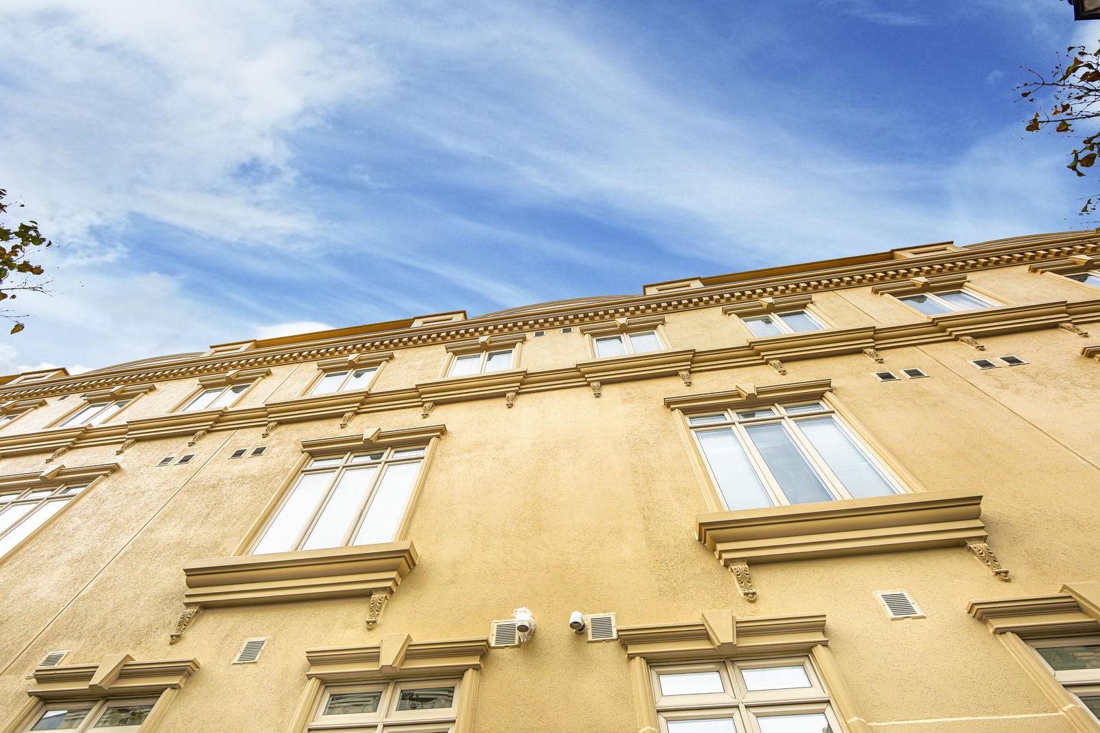 Exterior Sky — The Gardens at Queen Townhouses, Downtown, Toronto