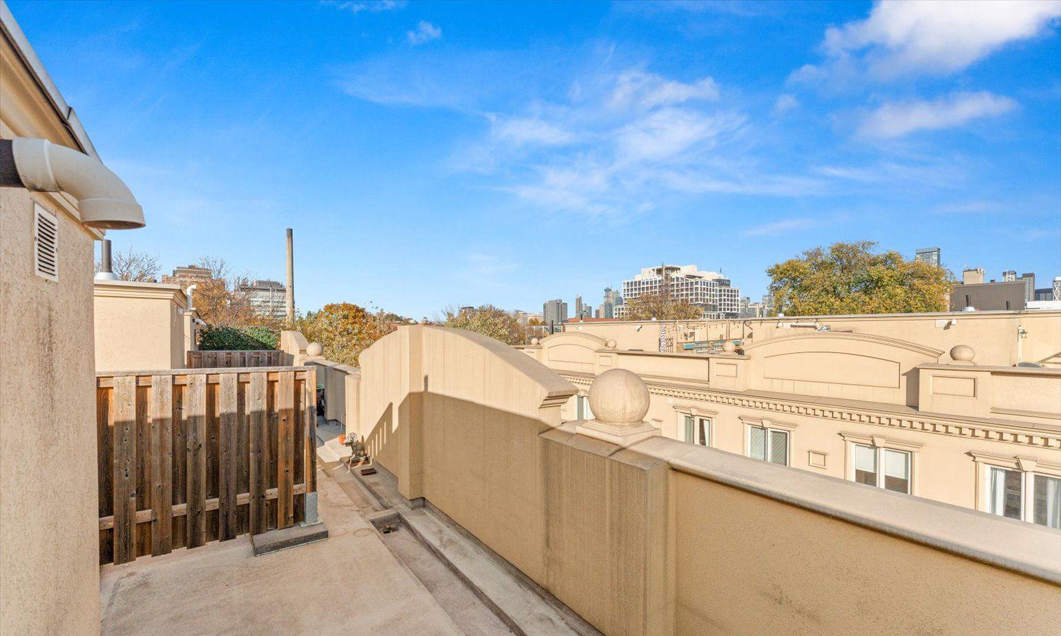 Rooftop Deck — The Gardens at Queen Townhouses, Downtown, Toronto