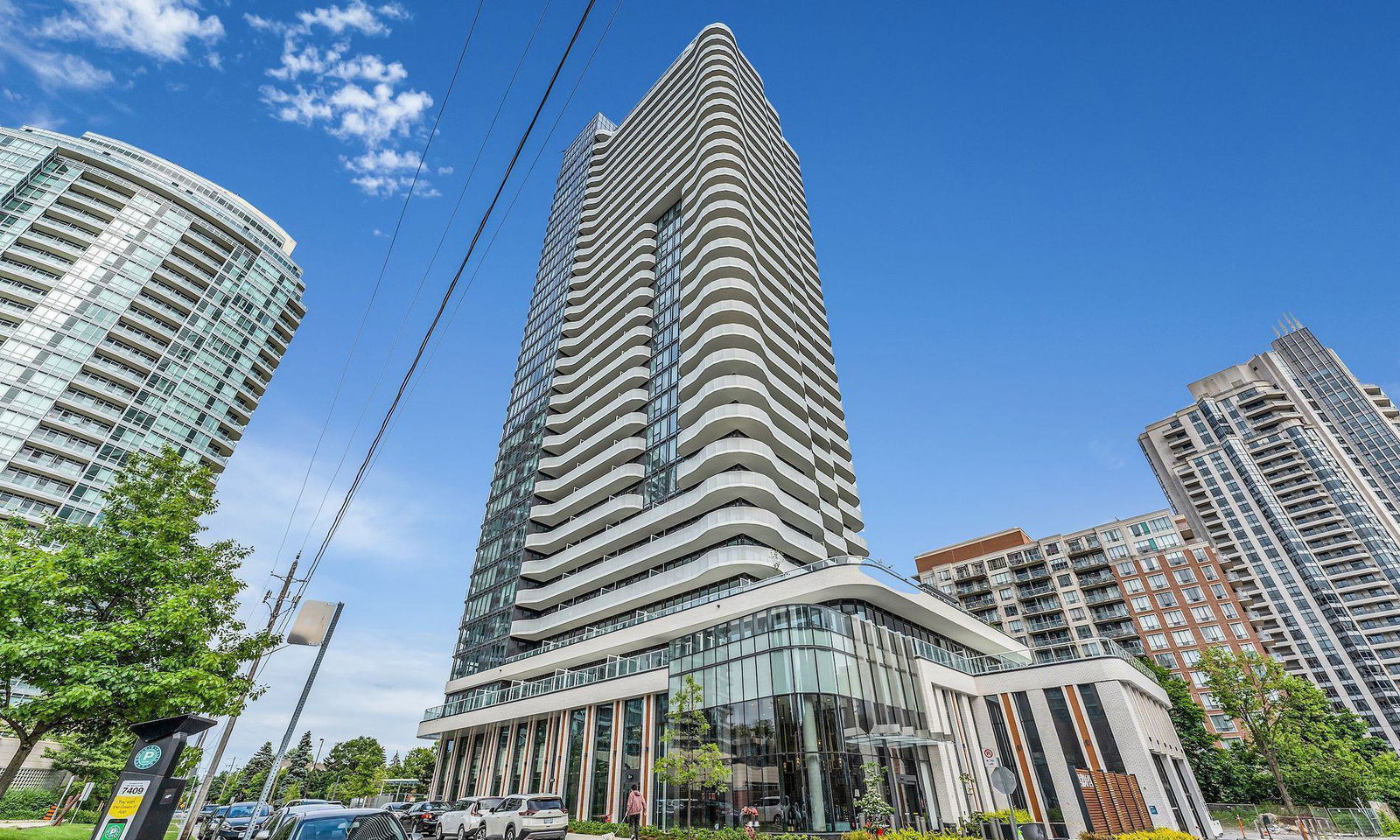 Exterior Side — Azura Condos, North York, Toronto