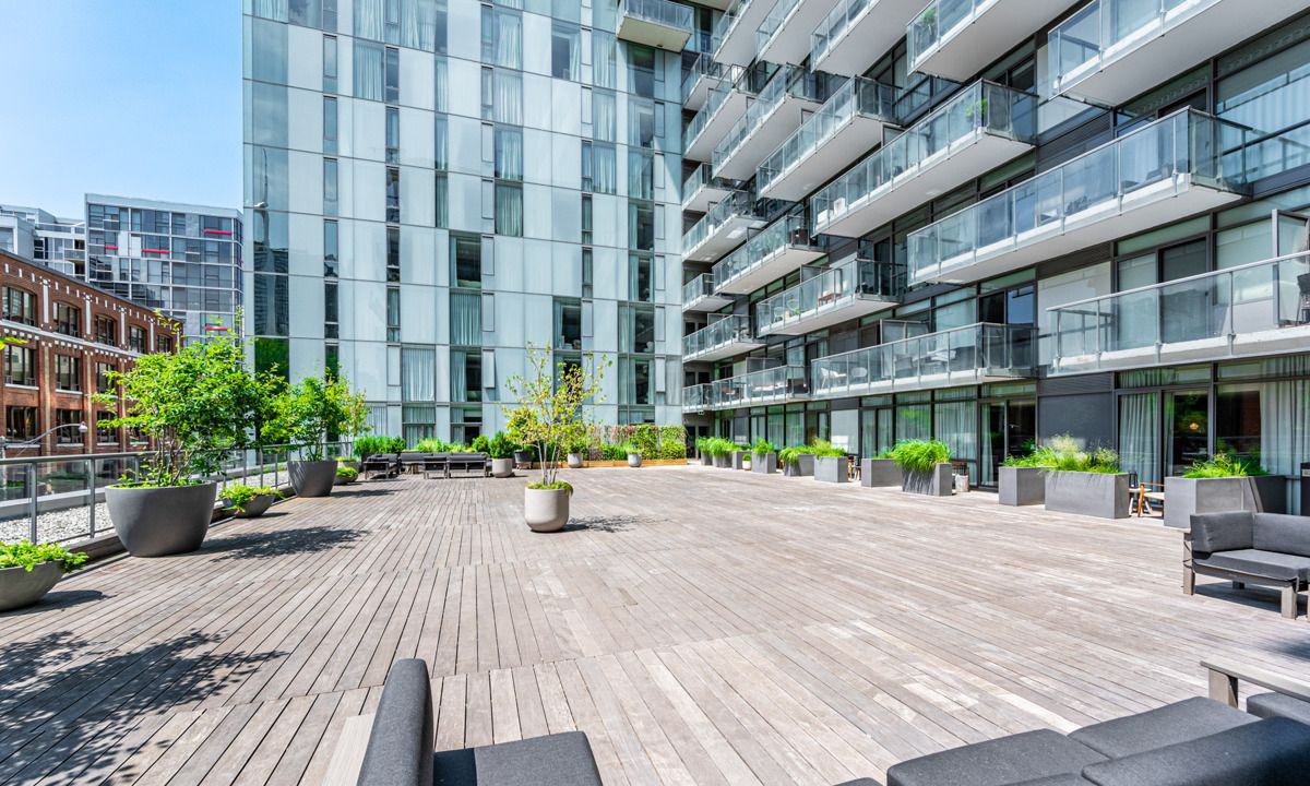 Rooftop Deck — The Thompson Residences, Downtown, Toronto