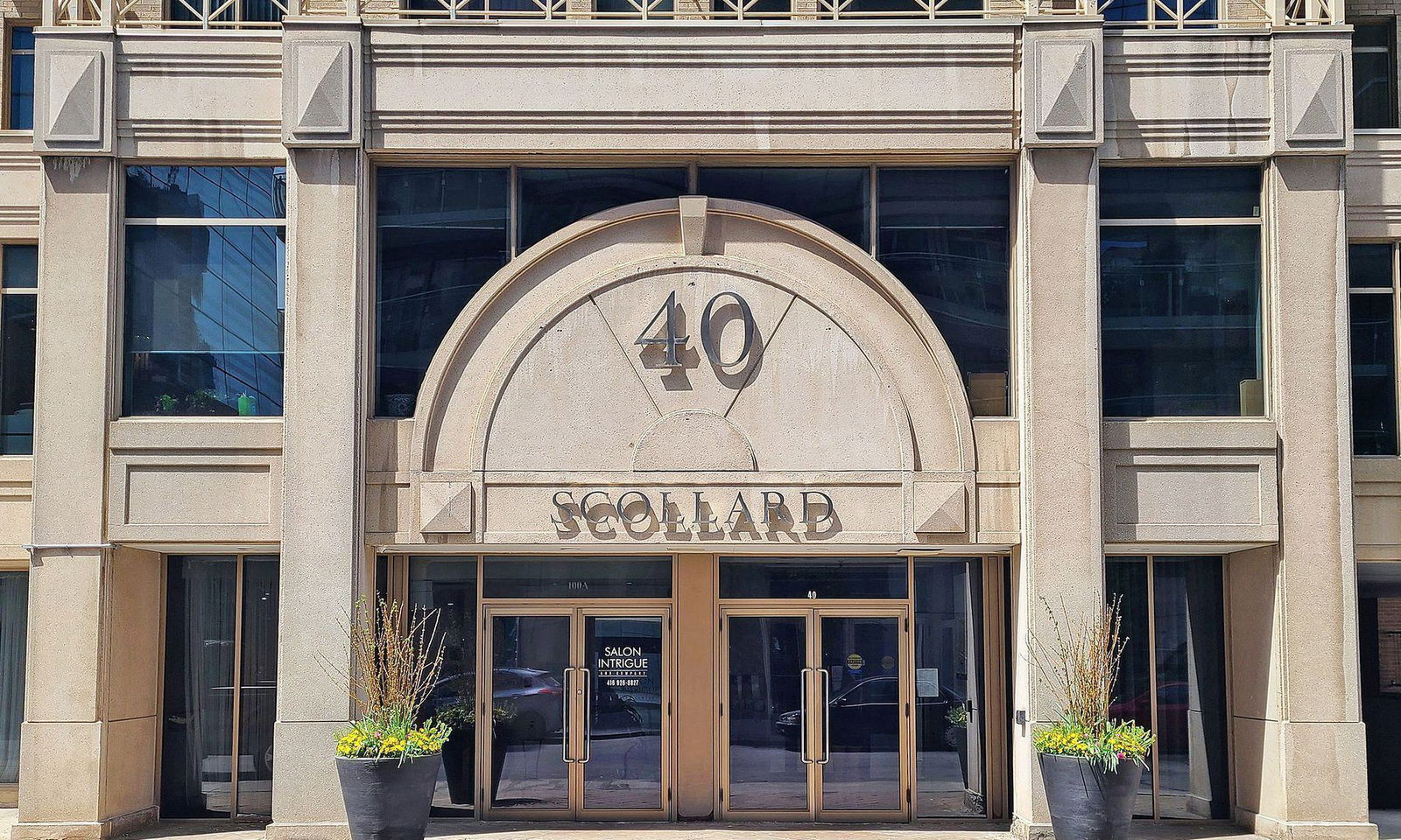 Entrance — 40 Scollard, Downtown, Toronto