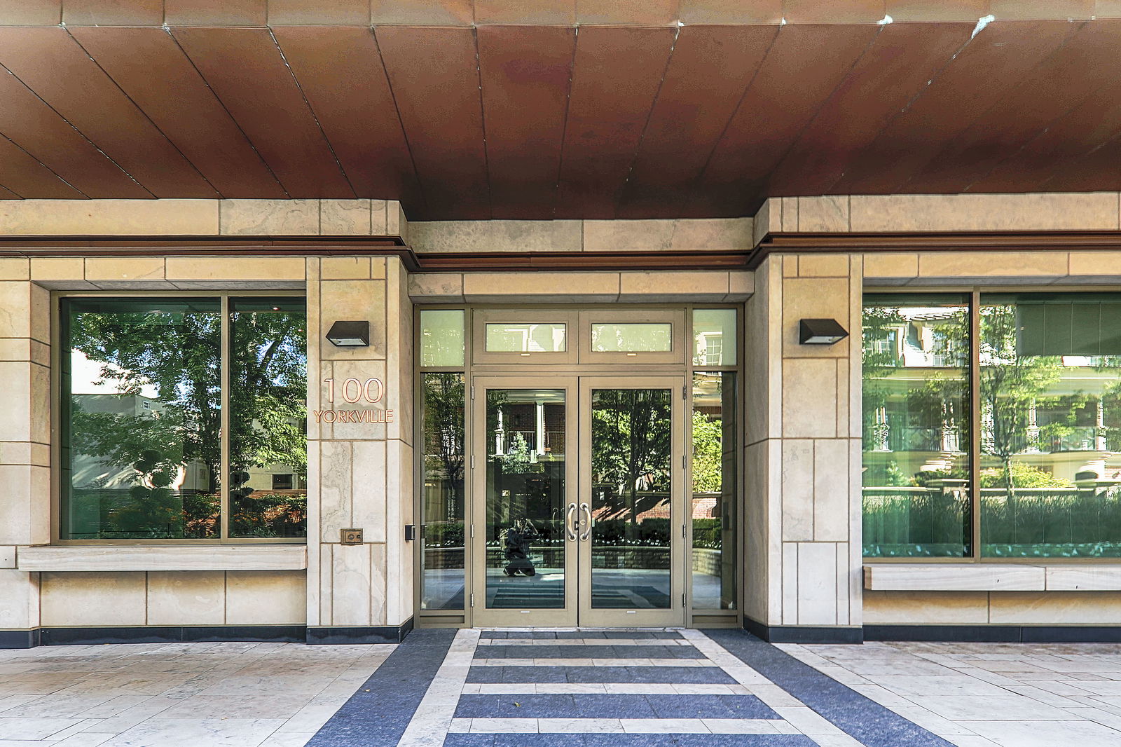 Entrance — 80 & 100 Yorkville Residences, Downtown, Toronto