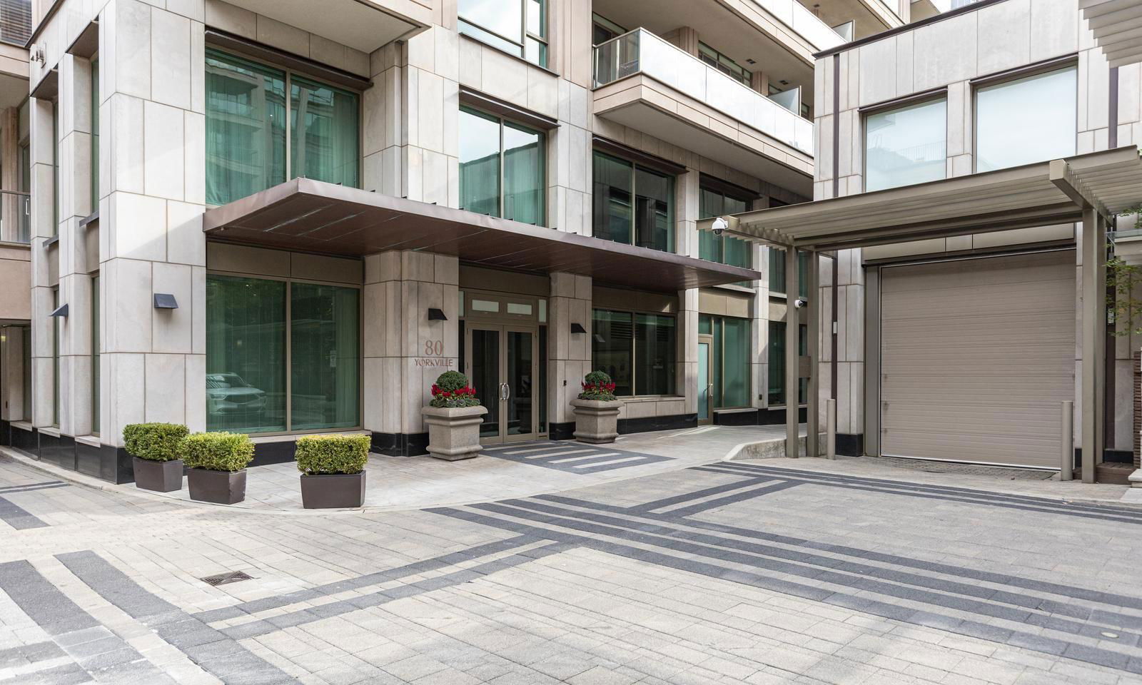 Entrance — 80 & 100 Yorkville Residences, Downtown, Toronto