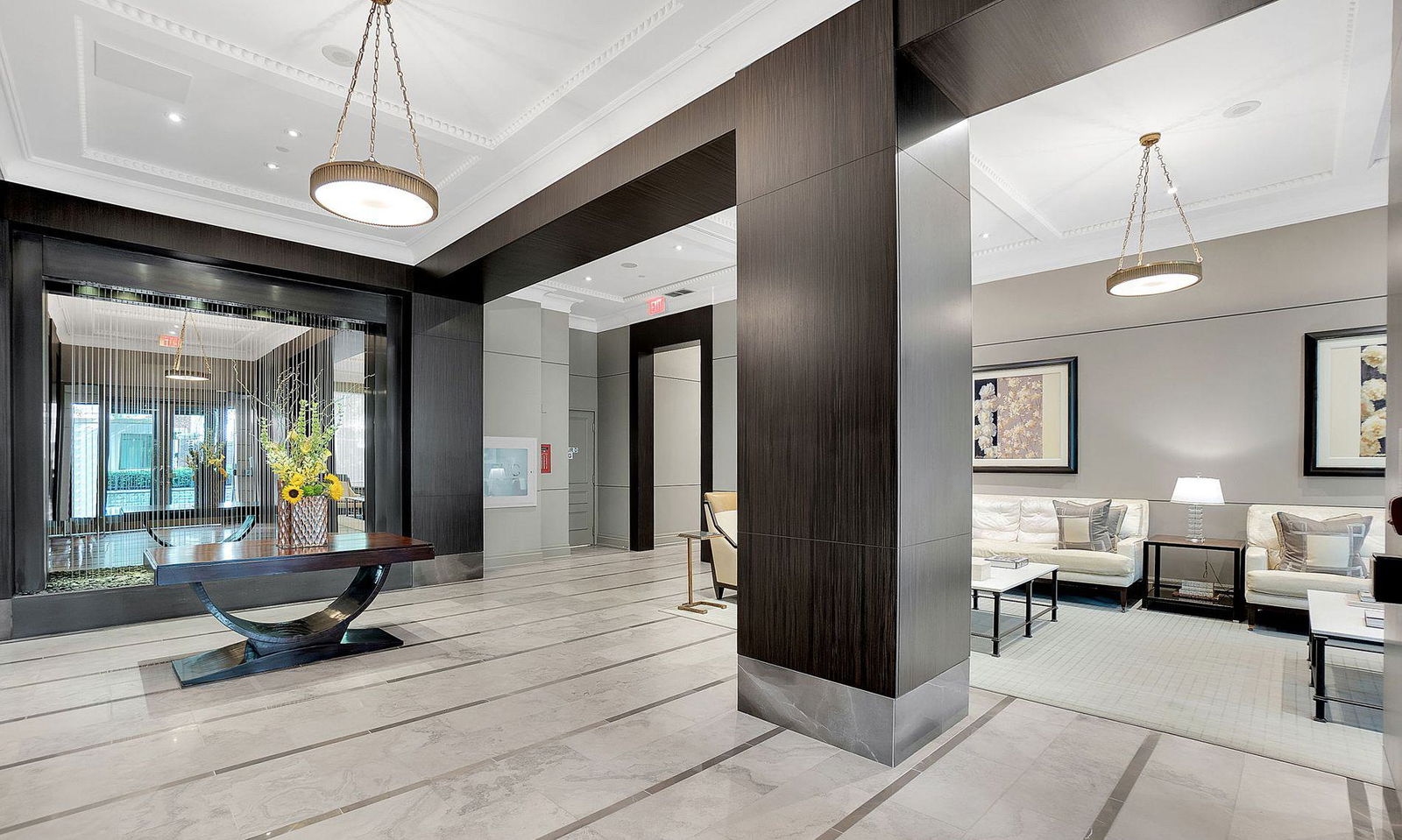 Lobby — 80 & 100 Yorkville Residences, Downtown, Toronto