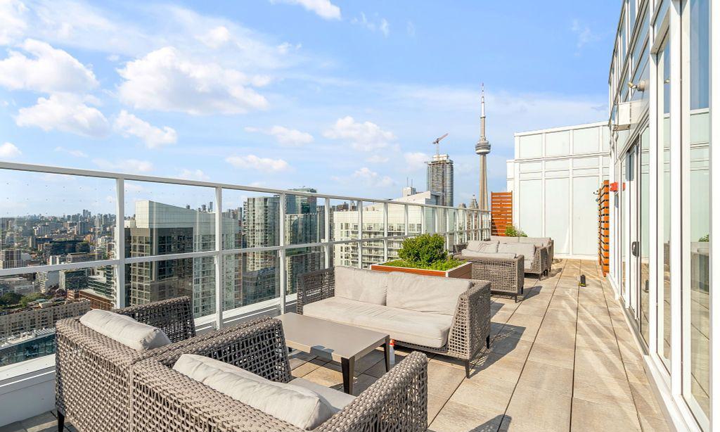 Rooftop Deck — The LakeShore Condos, Downtown, Toronto