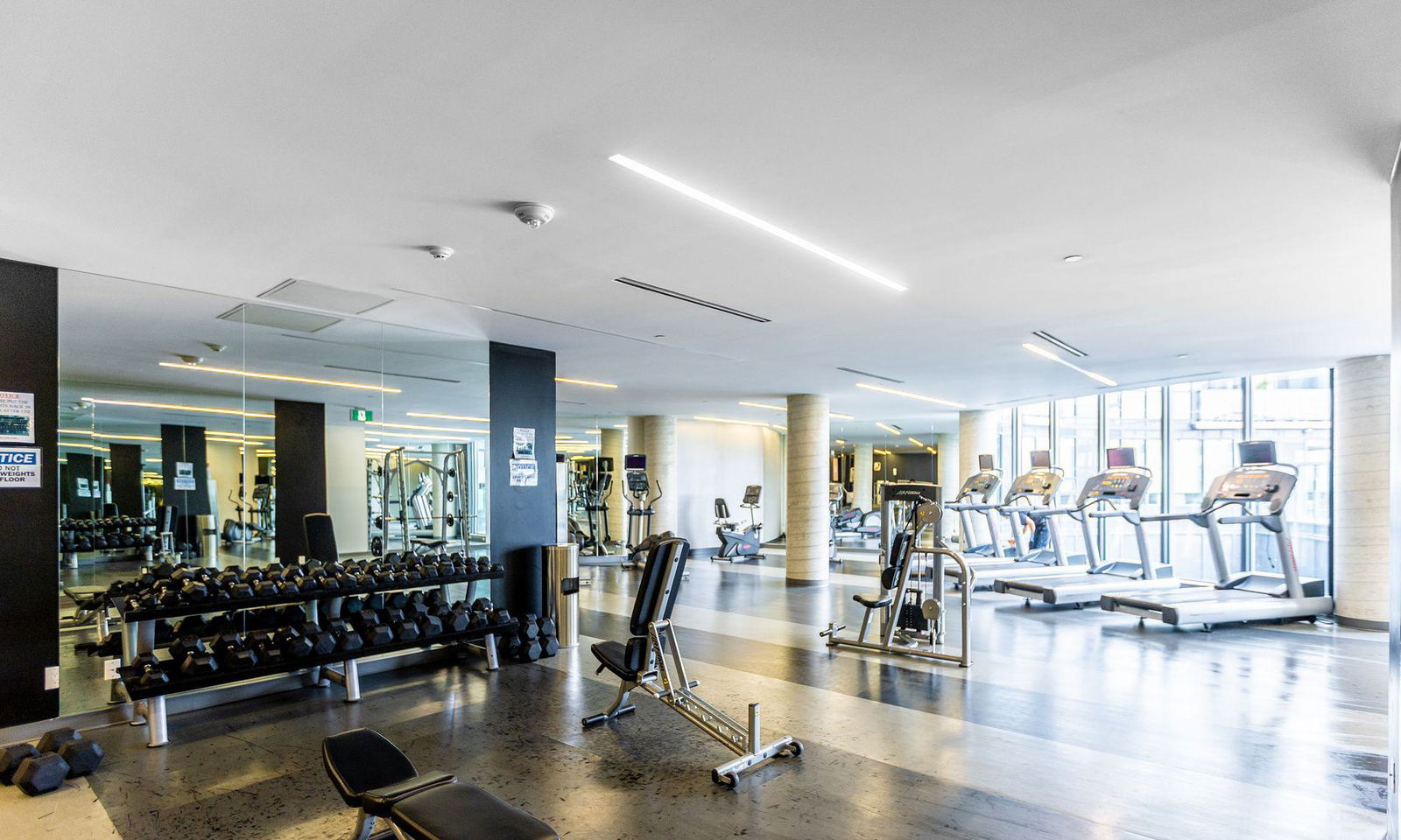 Gym — Liberty Central Phase II, West End, Toronto