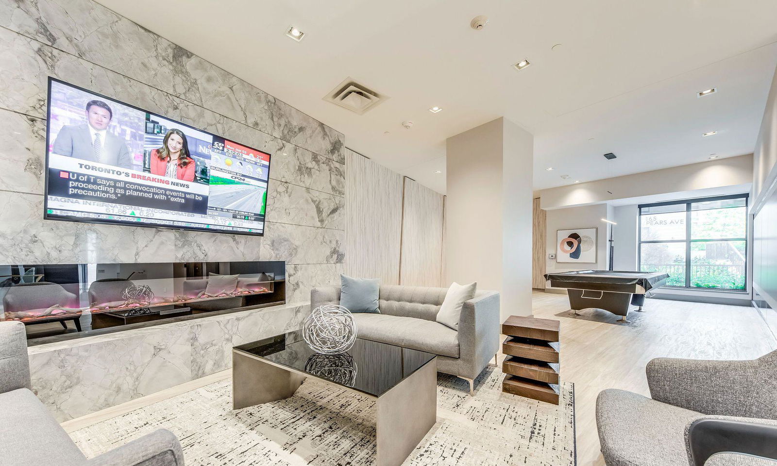 Lounge — AYC Condos, Downtown, Toronto