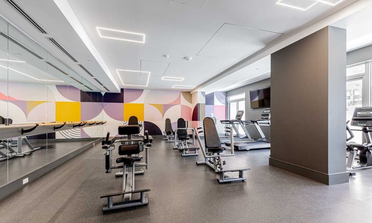 Gym — The Diamond Condominiums on Yonge, North York, Toronto