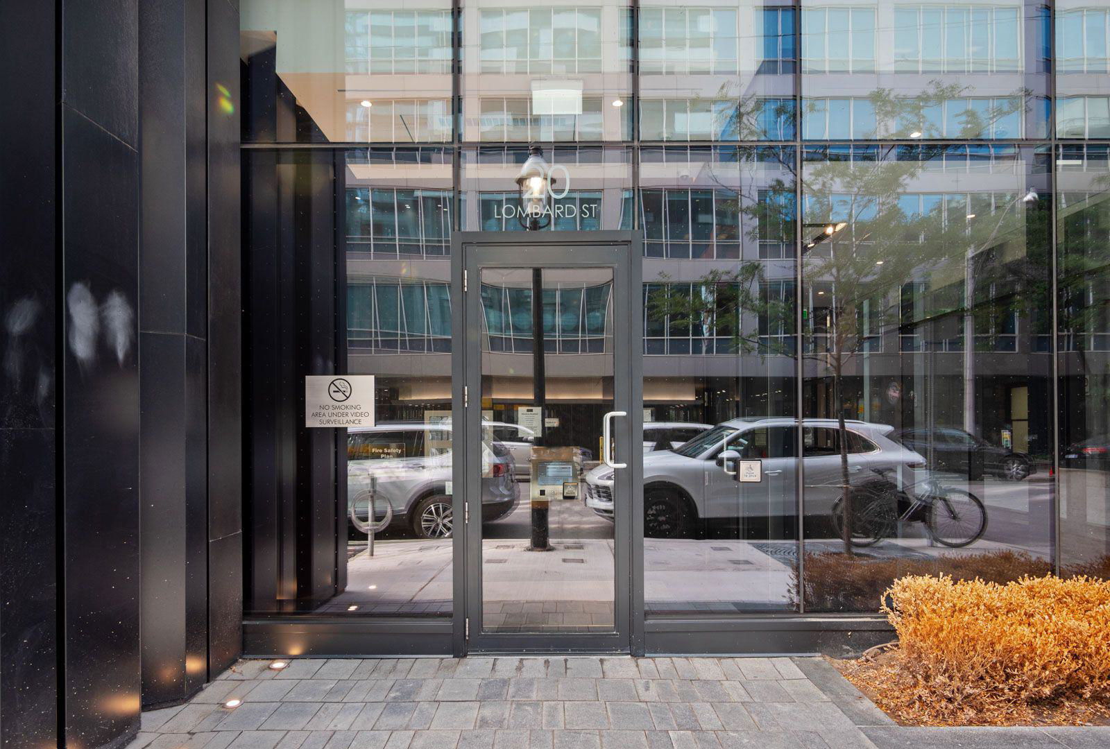 Entrance — Residences on Lombard, Downtown, Toronto