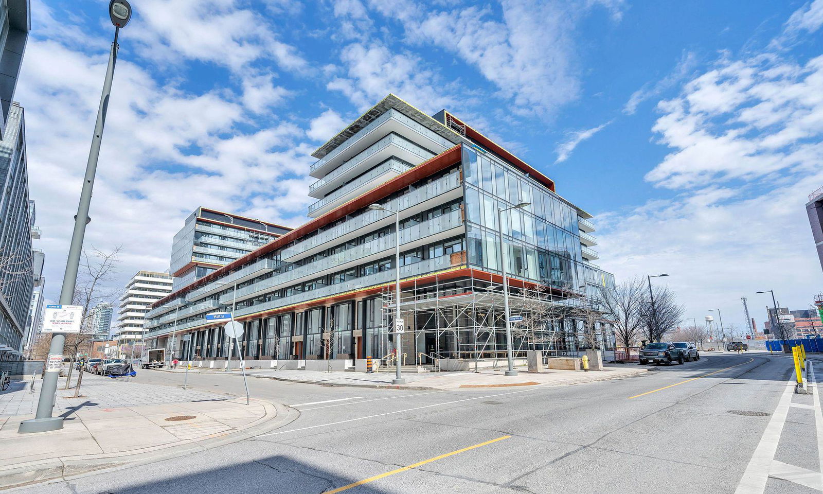 Exterior Side — Canary Commons, Downtown, Toronto