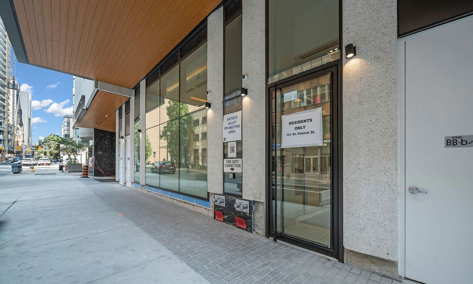 Entrance — Artists' Alley Condos, Downtown, Toronto