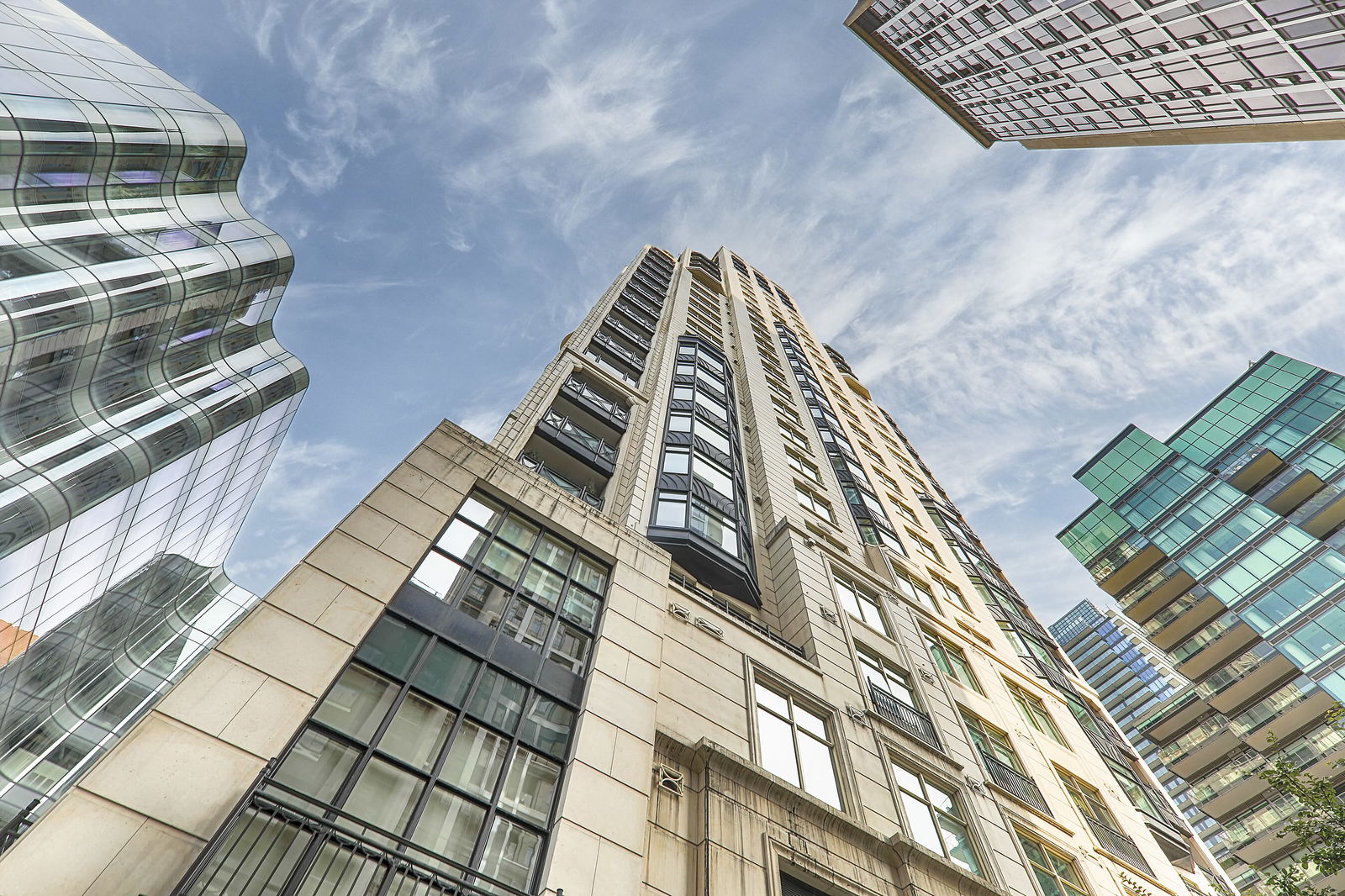 Exterior Sky — One St Thomas Residences, Downtown, Toronto