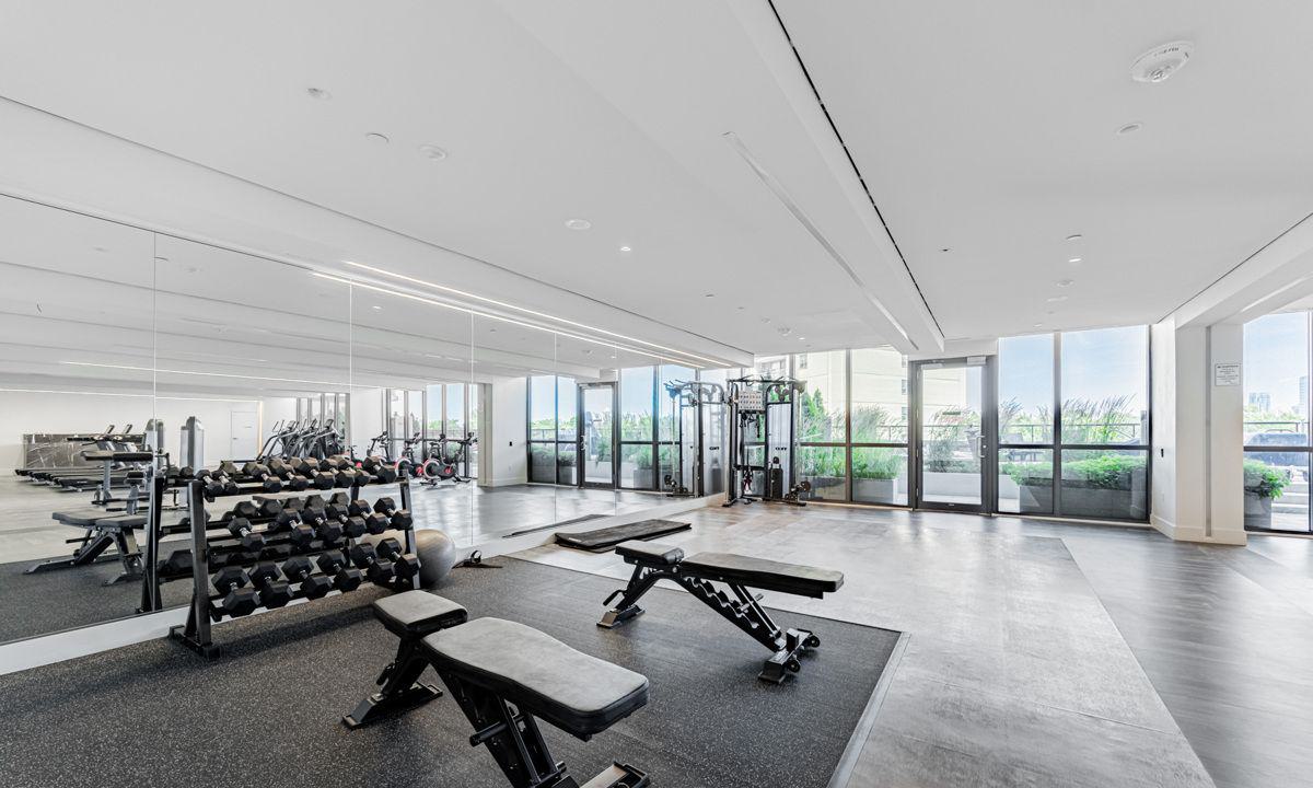 Gym — Park Terraces at Valhalla Town Square, Etobicoke, Toronto