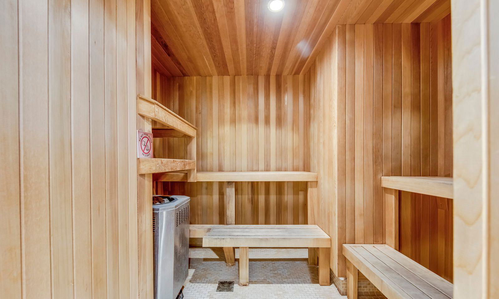 Sauna — The Milan, Downtown, Toronto