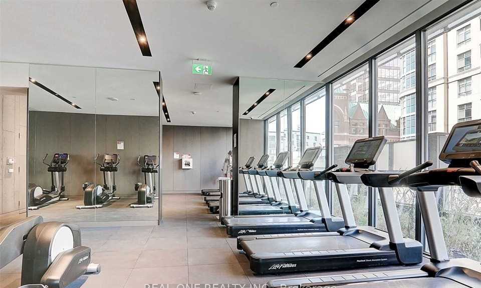 Gym — Yonge + Rich Condos, Downtown, Toronto